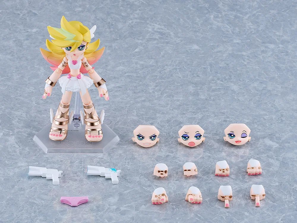 NEWPSG_Merch's tweet photo. New PANTY &amp; STOCKING with GARTERBELT Figmas available for pre-order for 9,900 yen/$55.99 USD each or in a set for 19,500 yen/$109.99 USD from August 23rd to October 6th 2026. Set to release in Japan in July 2027, and in the US from October 1st to December 31st, 2027

Links Below https://t.co/eehUhW9r7q