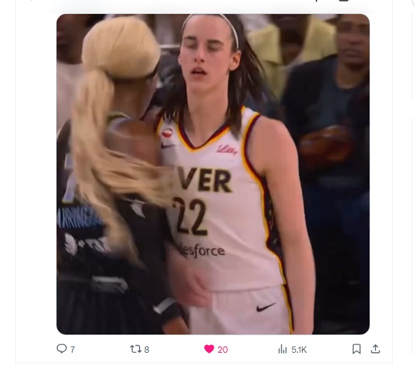 betabeth007's tweet photo. @IndianaFever #StephanieWhite's fav girl ... #Dijonai that is ... NO FOUL called NOR demanded by #CaitlinClark's "coach" for the thug who should have been BANNED after her assault on #SophieCunningham #WNBA https://t.co/iKakNUuqAi