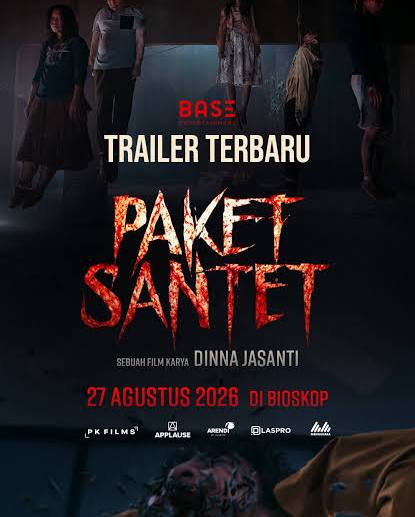 FypFilmku's tweet photo. Nonton Film Kuyyyy
🎥 Judul : Paket Santet
🎬 Genre: Horor, Misteri, Thriller, Slasher
📷 Pemain: Titien Wattimena, Obe Karel, Ambaridzki Ramadhantyo
📷 Tayang: 27 Agustus 2026
⏱️ Durasi: 1 Jam 38 Menit (98 Menit)
📷 Sinopsis:
Film ini mengangkat tema dendam akibat perundungan (bullying) masa lalu dengan konsep modern. Teror gaib dikirim menggunakan jasa kurir layaknya paket belanja online.
Cerita berpusat pada sekelompok geng mahasiswa yang berjumlah tujuh orang. Suatu hari, mereka menerima sebuah paket misterius berbentuk kotak lengkap dengan label alamat, barcode, dan identitas pengiriman. Namun, tidak ada nama pengirim di paket tersebut.
Begitu paket dibuka, hidup mereka berubah menjadi mimpi buruk. Kutukan mematikan memburu mereka satu per satu. Berbagai teror mengerikan—seperti dikerumuni ratusan lebah pembawa kematian—mulai mengincar nyawa mereka. Geng mahasiswa ini harus berpacu dengan waktu untuk menghentikan kutukan tersebut sebelum semuanya mati

Jangan lupa FOLLOW, LIKE, COMMENT dan SHARE YA!.
bagi yang mau req video bisa tulis di kolom komentar ya!
SELAMAT MENIKMATI!!!
#FypFilmku #newfilm