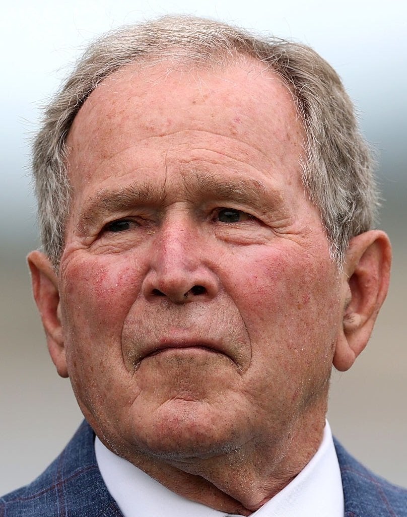 American__2's tweet photo. In the end, was George W. Bush just another Swamp creature ?

Thoughts?? 💬🤔🤔 https://t.co/1bP1lhiLMk