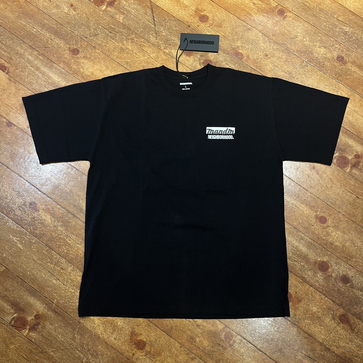 geejeeMORIOKA's tweet photo. おとと��発売されたばかりの #NEIGHBORHO #MandMCustomPerformance コラボのTシャツとロンTが新品入荷🔥
どちらも公式オンラインショップなどで完売している人気アイテムです!!!!
どちらも伸縮性や通気性に優れた生地であるコットン天竺のオリジナルボディを使用しています✨ https://t.co/9tTsvoNqDU