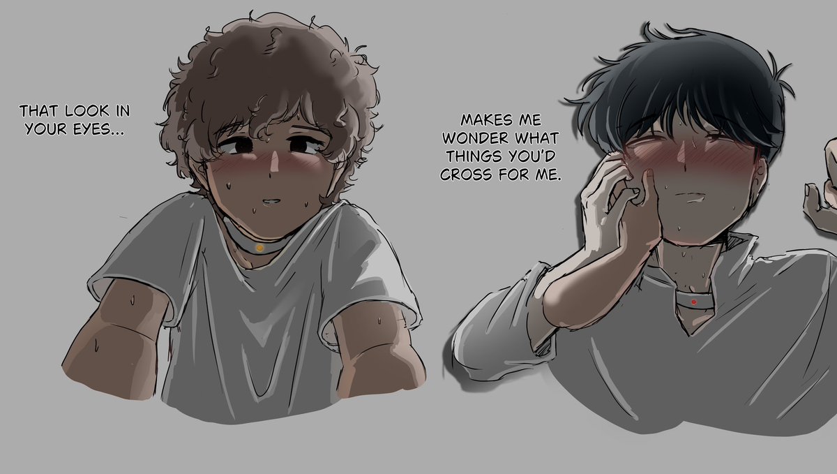 robynnurm0ney's tweet photo. is it normal to make a fanart of your au……😭😭😭😭 https://t.co/IeurLOlGtZ