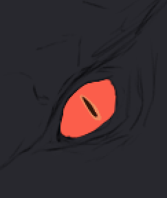 SeorTerror1's tweet photo. Try to guess what MONSTER this is just from the eye lol https://t.co/g6UWMy3HGB