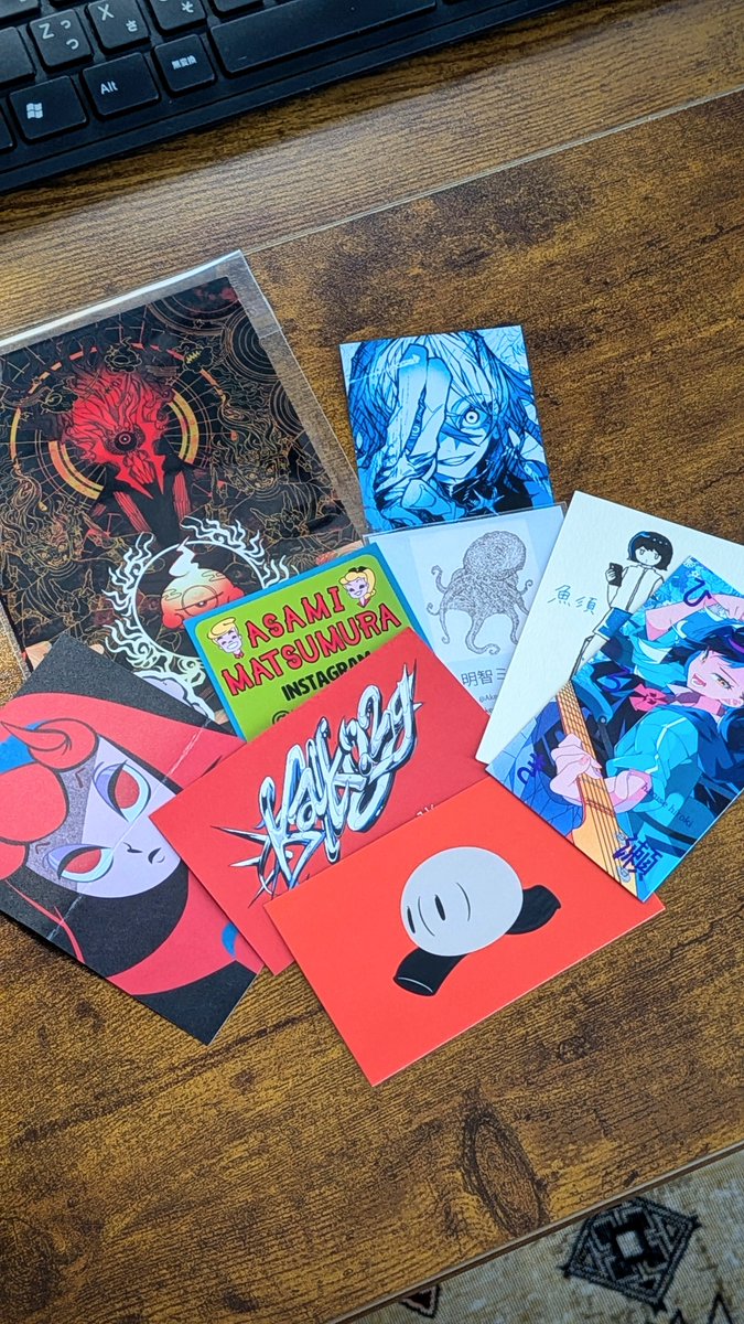 nkmfmf's tweet photo. 今回のコミティアは出展せずに
じっくり見る側で参加しました〜
楽しかった😊
#comitia #コミティア https://t.co/UiLhH0QTAl