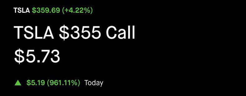 EdwardsAlerts_'s tweet photo. $TSLA UP 500% AT 5.73 ☢️🏆 https://t.co/T58hhmpM2i