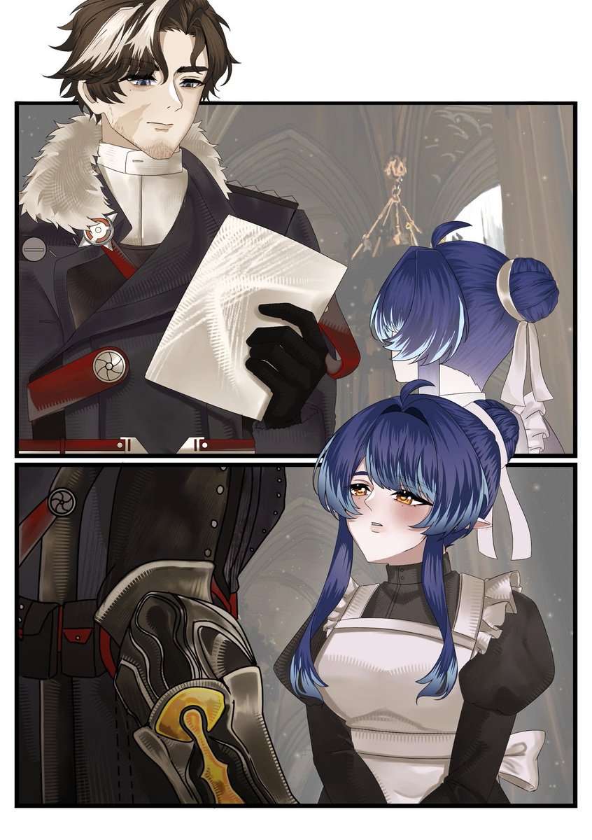 wiyohesley_wife's tweet photo. [#Loriline story I]

Their first meet, doc : https://t.co/qcsmYy5sVL

#silverpalaceyume #yumelocalgallery #silverpalaceOC https://t.co/Xk33q8kwJT