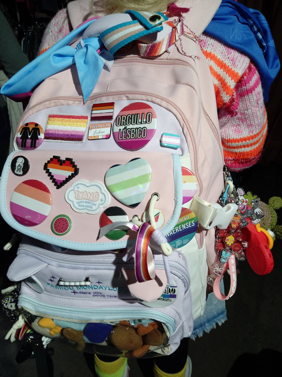 VenusitasBotana's tweet photo. Mochila orgullo 30000: https://t.co/9muNahRIQg