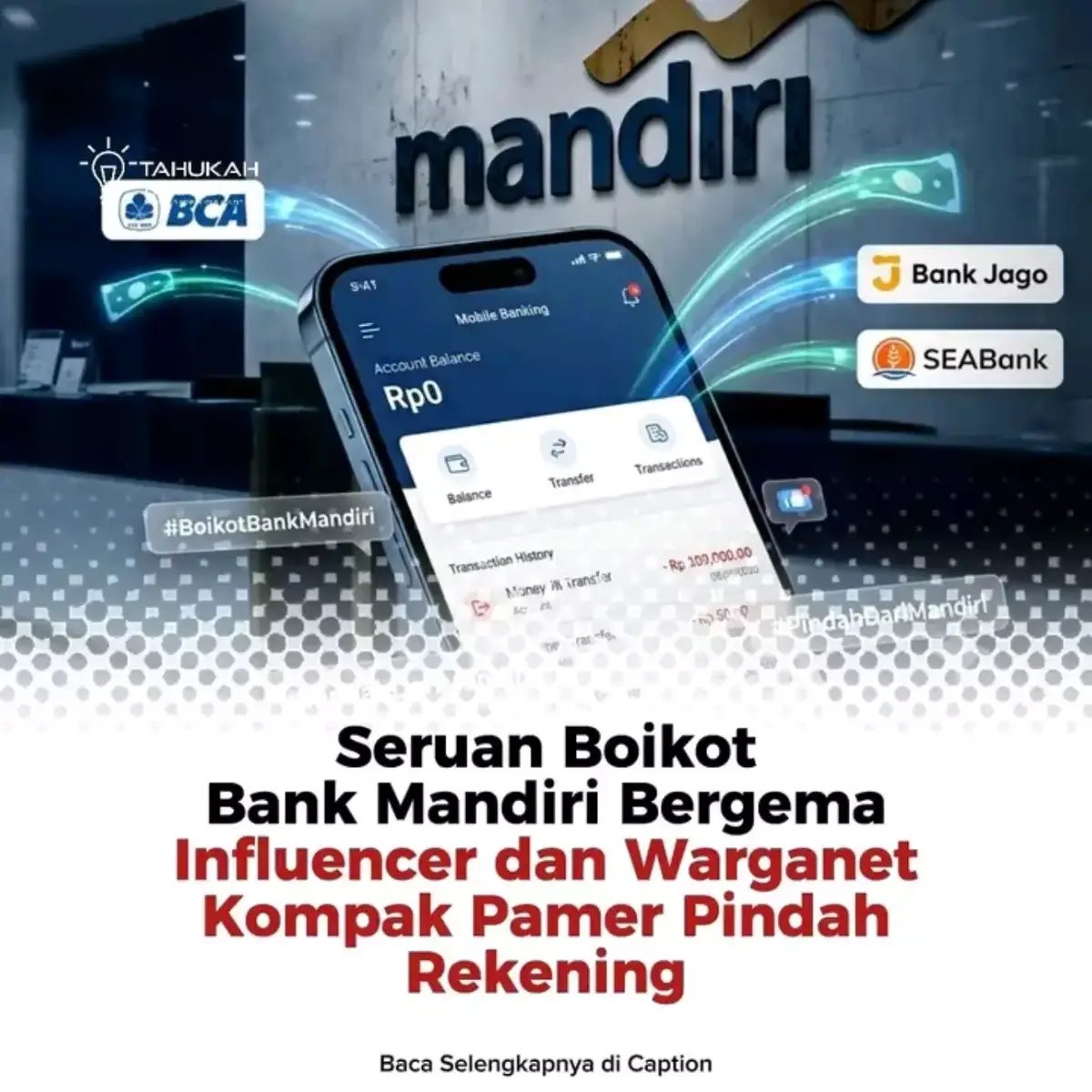 Red__Seven's tweet photo. Kalau sudah begini siapa mau disalahkan‼️....
.
Harus ada SOP jelas dlm memblokir Rekening seseorang bukan by order
. https://t.co/Ig04wYP5WC