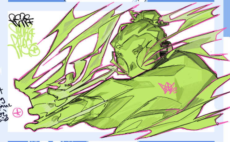funky_pepe's tweet photo. magma arts https://t.co/vwgOSGZtgV