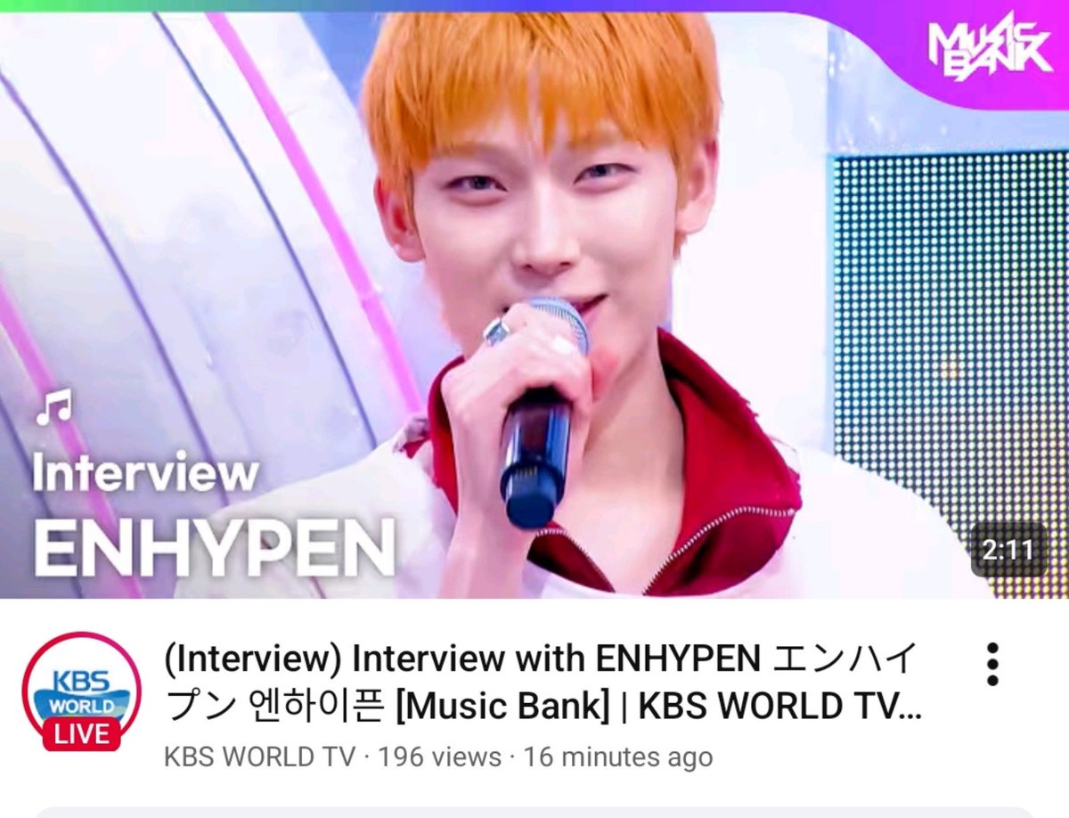 pinknooieu's tweet photo. sunoo is the thumbnail for enhypen's interview in music bank! 

 check it out!! 

 🖇️https://t.co/qTrlF5R1aM 

#SUNOO #선우 https://t.co/3oC6g4A5hB