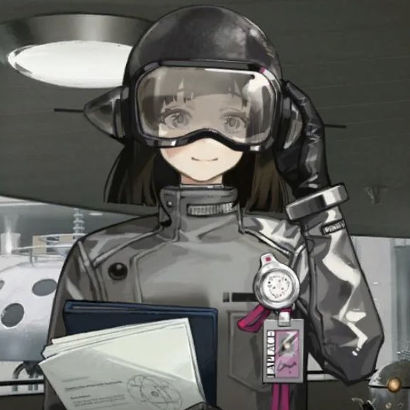 re1999npcs's tweet photo. 🗞️ Npc #10 !
Dora, an assistant at Laplace! She appears in 1.9’s main story ‘Vereinsamt’ and reappearing Ulrich’s character story ‘From Depths of Space’ and also… the Laplace anime for some reason. 
If she had an udimo, she’d be a cute meerkat! https://t.co/Oa3xql5LQt