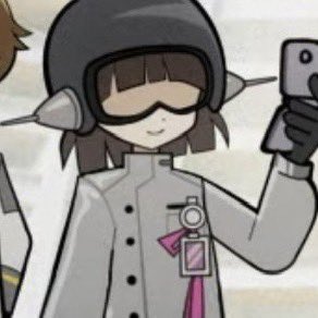 re1999npcs's tweet photo. 🗞️ Npc #10 !
Dora, an assistant at Laplace! She appears in 1.9’s main story ‘Vereinsamt’ and reappearing Ulrich’s character story ‘From Depths of Space’ and also… the Laplace anime for some reason. 
If she had an udimo, she’d be a cute meerkat! https://t.co/Oa3xql5LQt