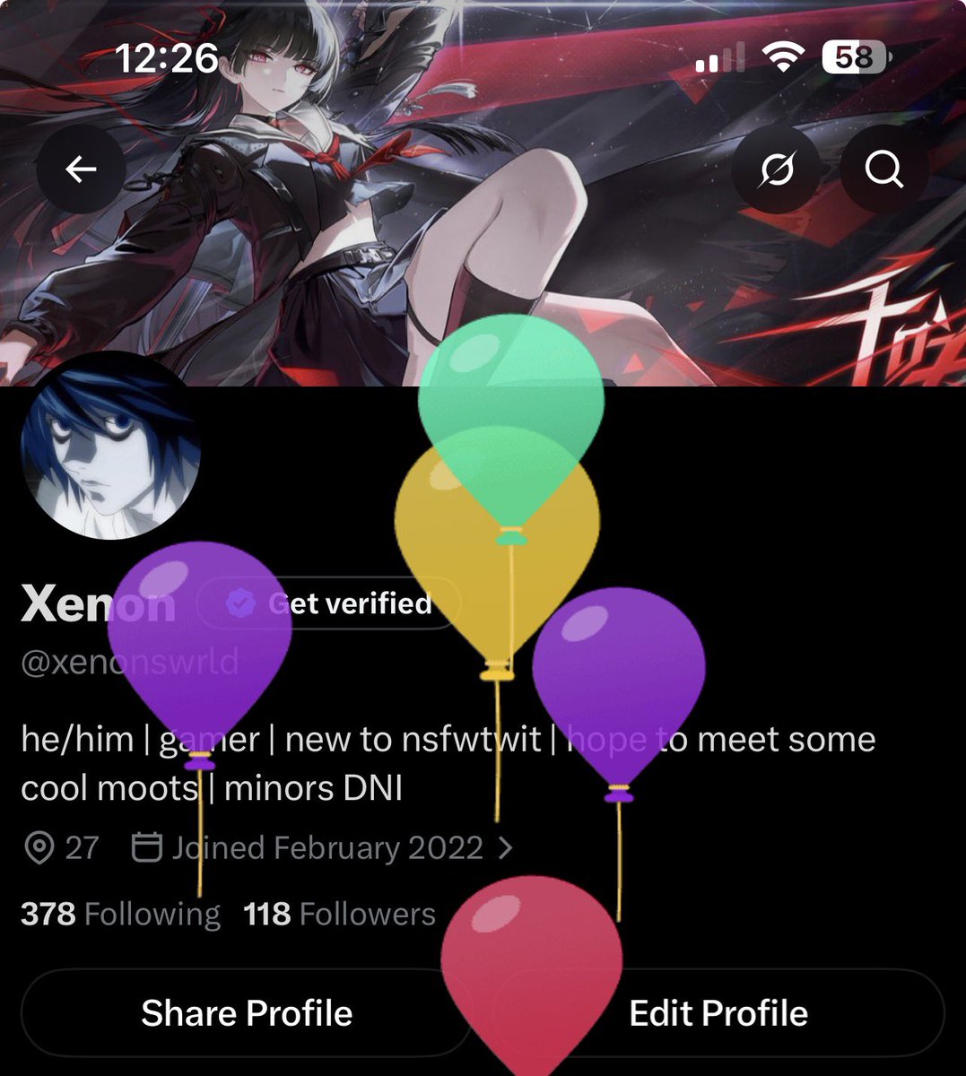 xenonswrld's tweet photo. can i get a happy birthday 🤝 #nsfwtwt https://t.co/uZke4CWScN