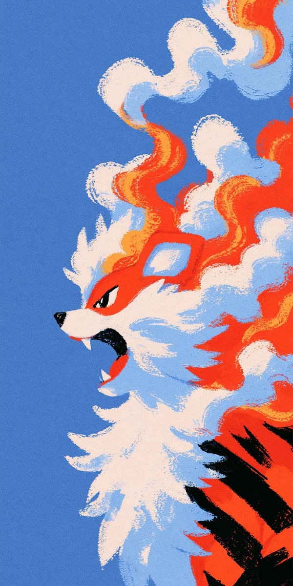 ItsDone2000's tweet photo. Arcanine 🧡 https://t.co/Wxwr3CHpFR