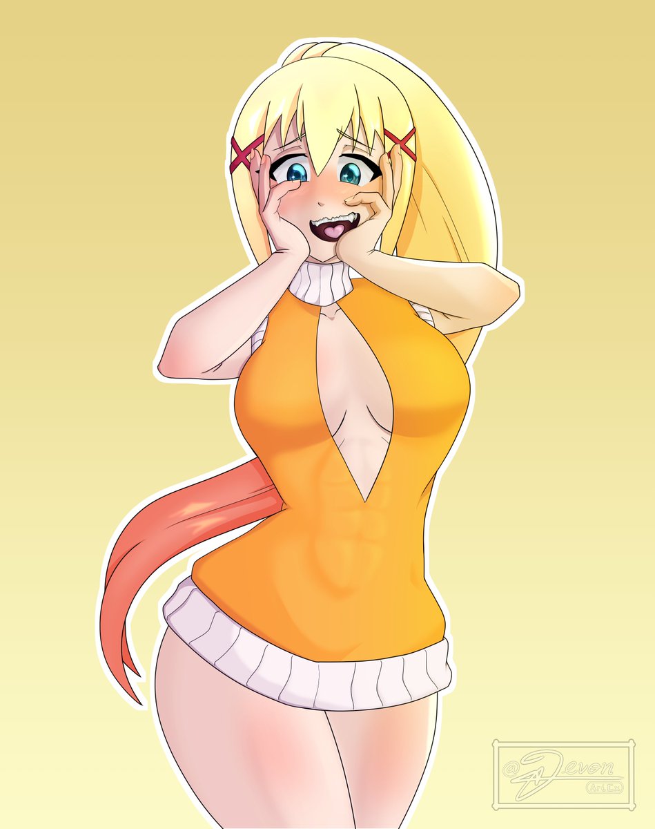 DevonArtEx's tweet photo. La última de las chicas del equipo de Kazuma

Darkness - Konosuba

#Konosuba #DevonArt https://t.co/amrfmSITIi