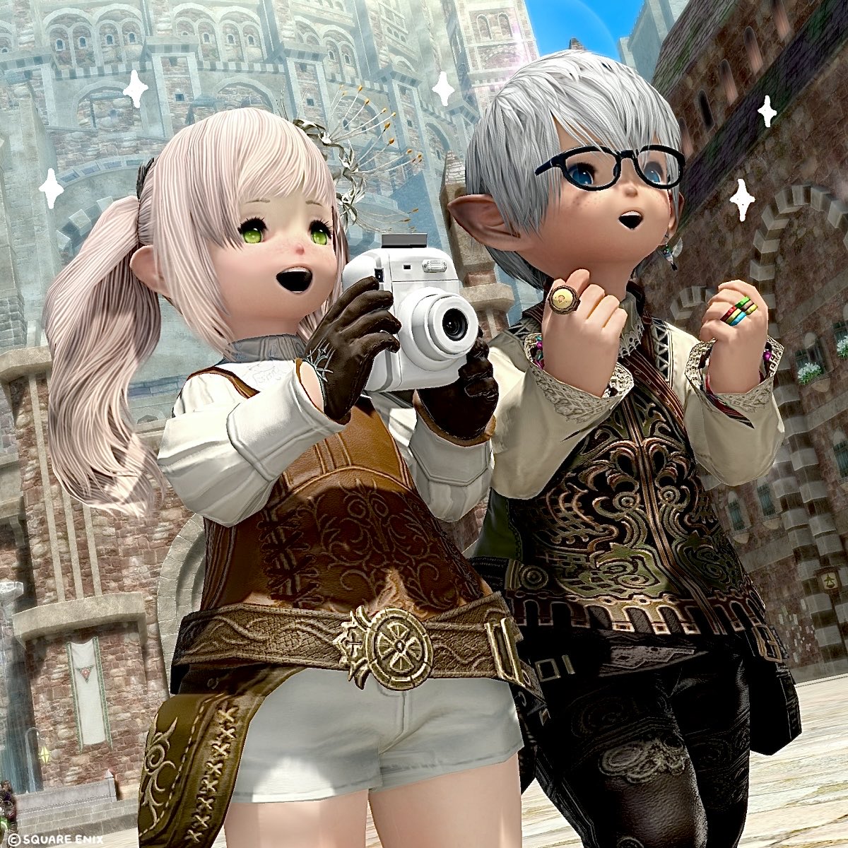 moyuff14's tweet photo. ジュノ•ザ•ファーストウォーク初チャレンジしてきました！！

FF11をプレイしたことがあったのでジュノだ！競売だ！！と感動しましたー！！😭✨あとバグージャジャとのやりとりも楽しかったです！🌮サンドリアは難しいときいたので楽しみだけど怖いです😱
#FF14 #ララフェル https://t.co/a5YEv3iqaV