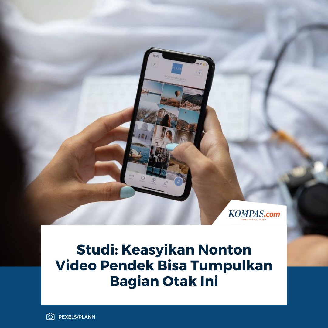 KompasTekno's tweet photo. Baca di sini: https://t.co/R46KmvZcSN
Menonton video pendek yang disukai hingga selesai ternyata berkaitan dengan perubahan aktivitas pada bagian otak yang berperan dalam mengatur fokus dan pengambilan keputusan.
~AR #Studi #VideoPendek https://t.co/1CTGLhT9hT