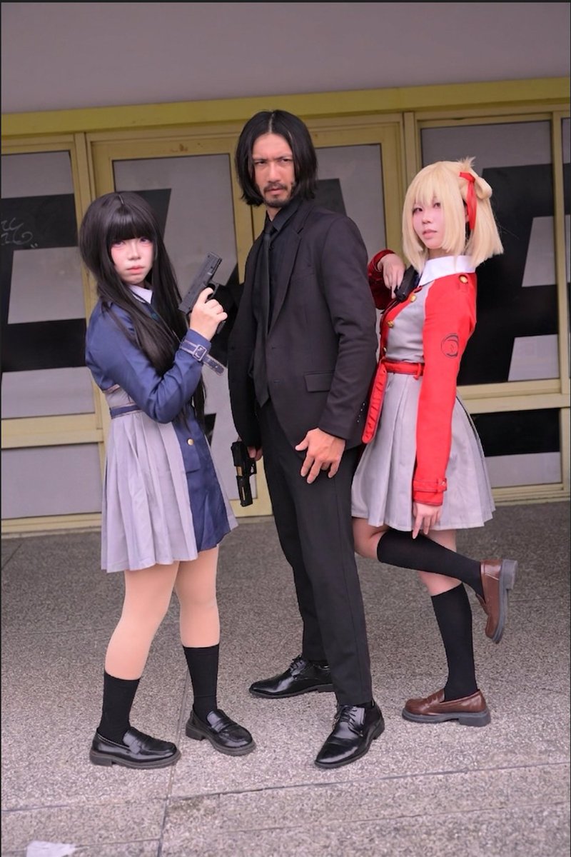 ghostqq20066's tweet photo. 昨日は本当に楽しかった!
#FF47 #ジョン・ウィック #johnwick #LycorisRecoil #リコリコ https://t.co/gPUwDm3UBz