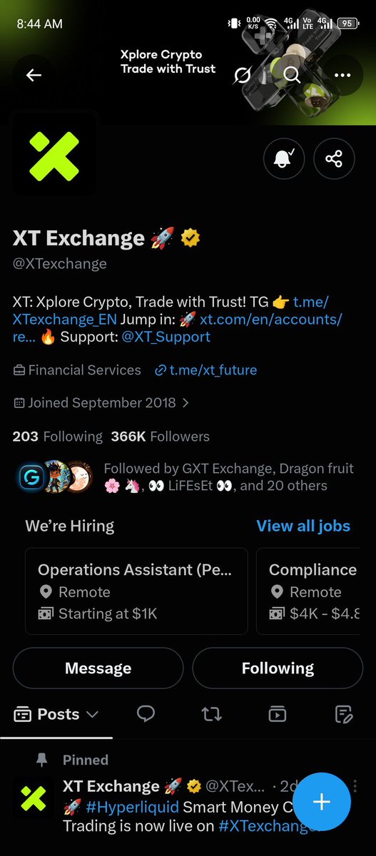 Mizoonre's tweet photo. @XTexchange #XTcopyTrading #XTsmartMoney #Giveaway

UID:- 10153748726521 https://t.co/5c9vzh4c3t