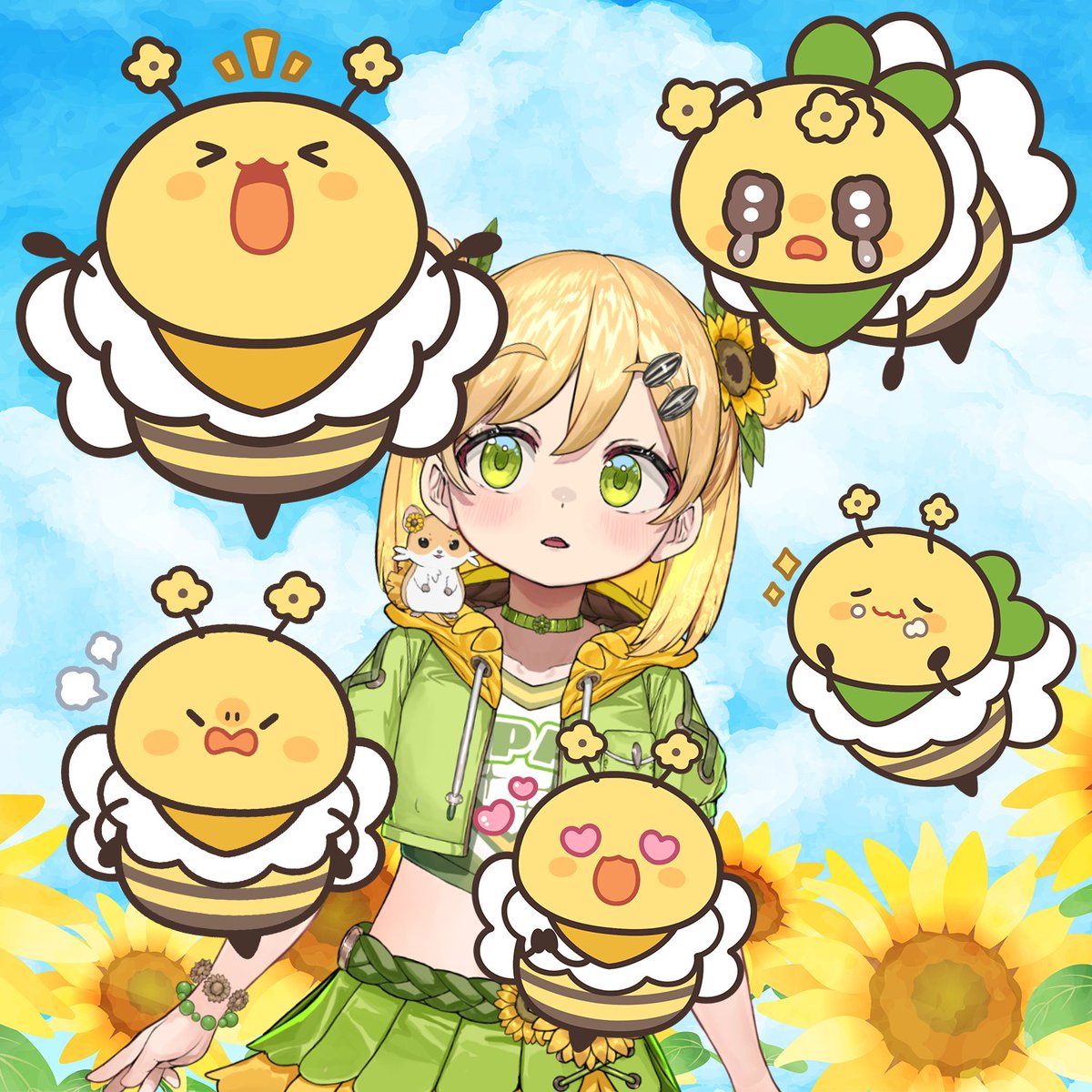 HaniHamuHima's tweet photo. Thank you for watching my stream!
And Thank you for many supporting🥰
I couldn't show you my winning run, but I went so far than before!

Also, those is gift for you♡
Please use it！
I ordered cute Hanibee's face🥰
Those is for free!
I wanna see your picture using those illust!
use my hushtags🥰right?

※Do not sell it🫶
https://t.co/7B8lEgkw24