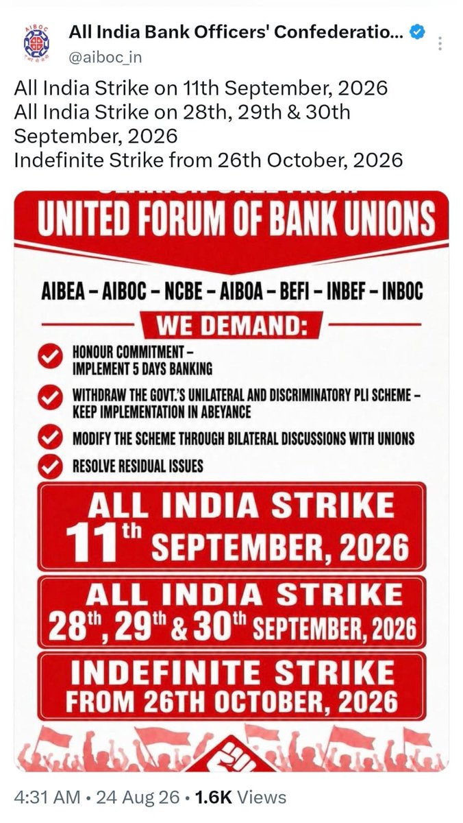 IBOAEZ's tweet photo. Stop backdoor privatization through discriminatory PLI.. 
Make Public Sector Banks Suitable for the needs of many not cool for few.. https://t.co/ScNGXqfwfk