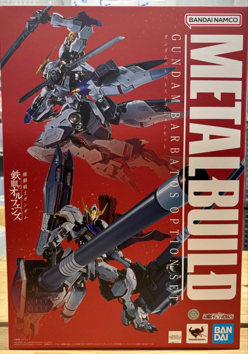 mnmbtoy's tweet photo. METAL BUILD や  ROBOT魂フィギュア買取させていただきました✨バルバトスのオプションセット✨ド迫力の武器ですね✨Ξガンダム＆ペーネロペーはファンネルミサイルもセットでお持ち込みいただきました✨スリーブパッケージがカッコ良すぎです✨ガンダムフィギュアどんどん買取させていただきます✨ https://t.co/ICUCjkHBBV
