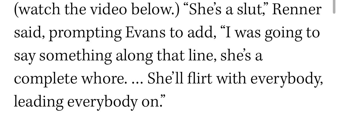 epipeny's tweet photo. Lol I remember when Jeremy Renner called Black Widow a “slut” because she kept getting paired with random Avengers, and Chris Evans laughed along, saying she’s “a complete whore” who will “flirt with everybody and lead everybody on” and I’ve despised them deeply ever since then. 

Useless ass men who see misogyny in the movies they’re acting in, and tripling down on the misogyny there instead of calling it out.