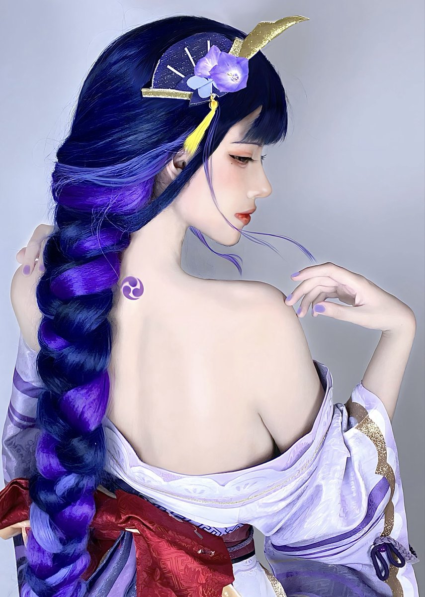 vtmchau0's tweet photo. My cosplay from 2024💜🏯
#cosplay #GenshinImpactㅤ https://t.co/YbCyxYeC4m