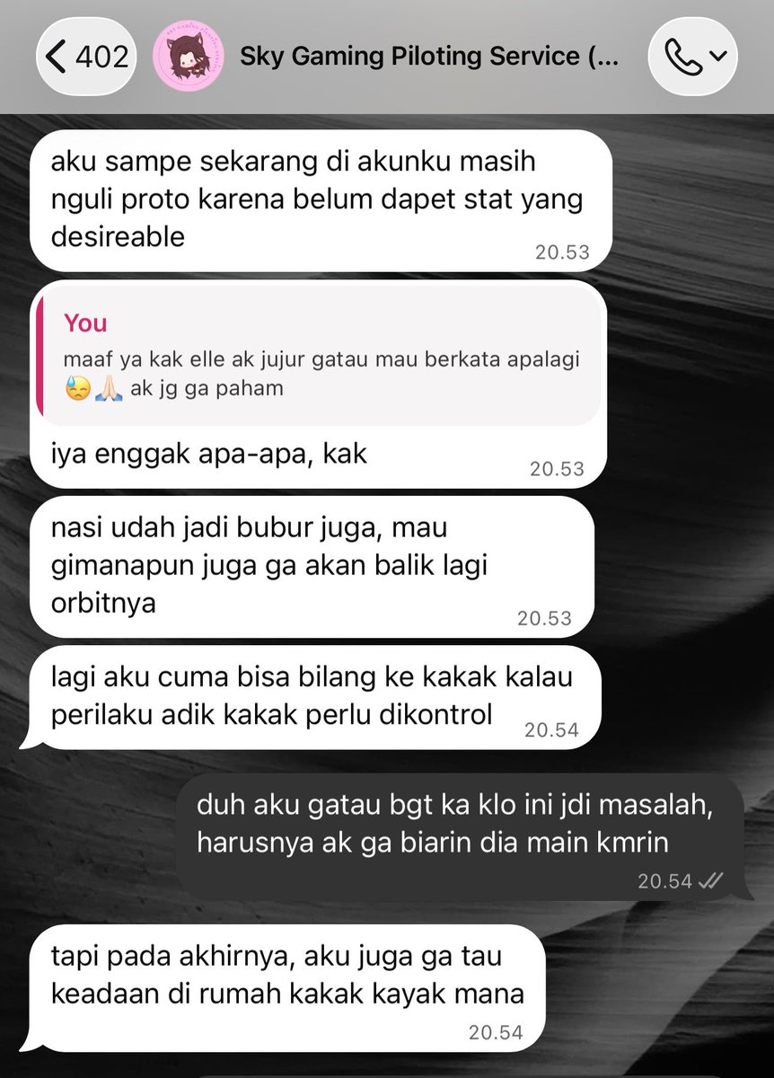 sforsanemisylus's tweet photo. case 02 : ⭐️⭐️⭐️⭐️⭐️⭐️

“Ngatain adek ku GABAKAL ada yang mau nerima dia kerja di manapun” 

pas aku baca agak shock, but aku rasa karena dia lagi emotional aku anggep yaudahlah 

tapi makin di pikir kok aku nerima ya adek ku di katain orang asing yang notabene nya penjoki … https://t.co/AV35Y444xy