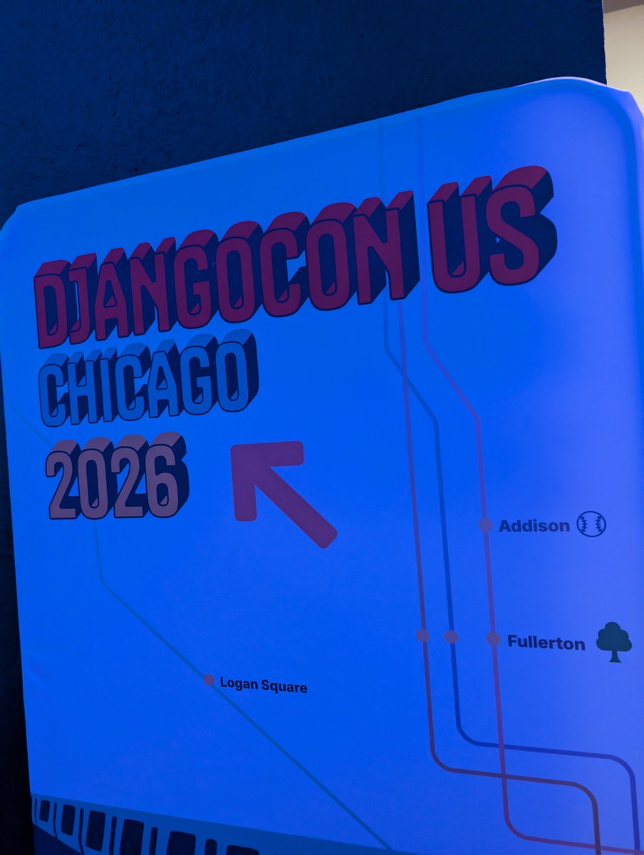 melizeche's tweet photo. I finally made it to Chicago! Just got here right on time, and I'm eager for #djangocon! ππ» https://t.co/5EyFcOnaHv