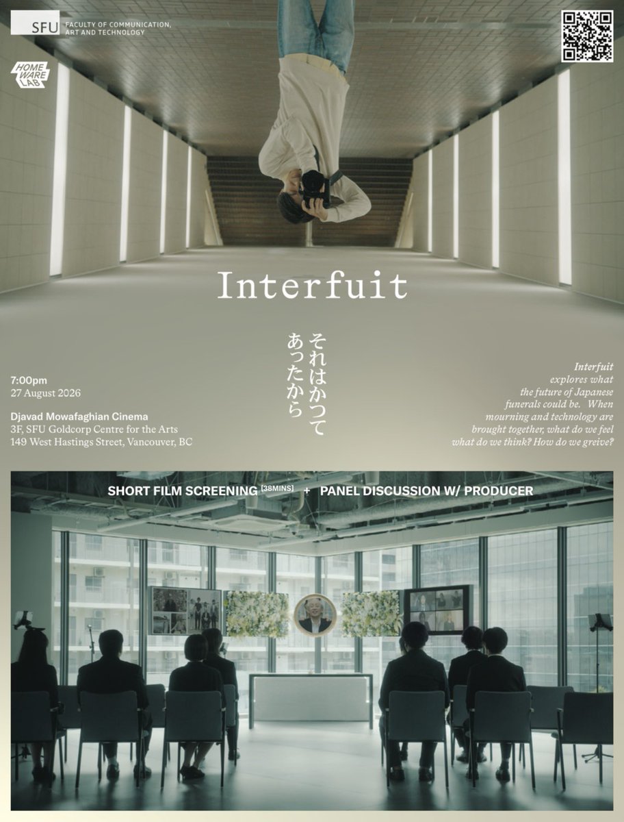 interfuit_'s tweet photo. On the evening of August 27, we will be holding a screening event in Vancouver!

@wodom kindly organized this special event. Thank you so much!

Please join us if you’re in Vancouver!

https://t.co/gCaQyyp30V https://t.co/oia4JSrVcJ