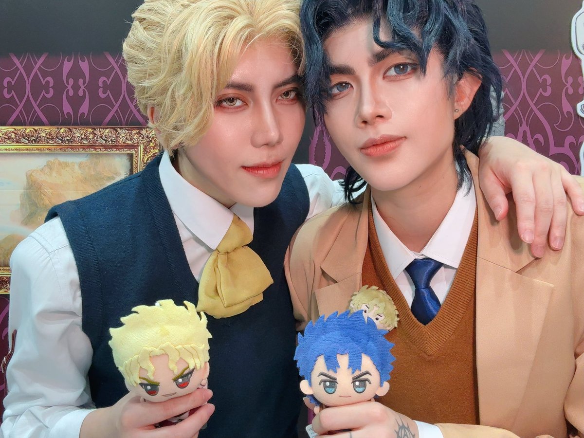 suuuii's tweet photo. JOJO FESTA!
.
JOJO @teika_heika
#jjba #coaplay #jonathanjoestar #diobrando #jojocos https://t.co/W8LwwjMKZd