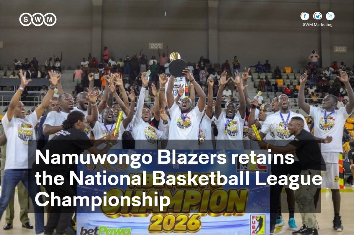 SWM_Marketing's tweet photo. @Namblazers 🔥 defends the @NblFuba 🏀championship in a thrilling game 7 at Hoima stadium https://t.co/m9Z1MavyyY