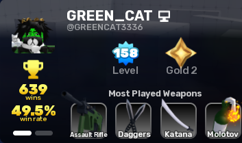 GREENCAT3336's tweet photo. can some one gift me the battle pass in Roblox Rivals? please
username: GREENCAT3336 https://t.co/u1nMCGRpE0