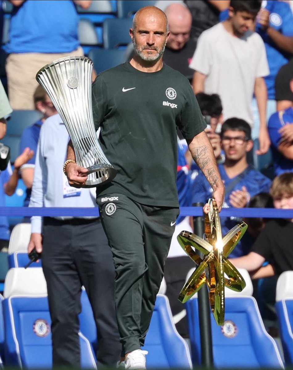 Trinityter77's tweet photo. From being one of the most loved managers at Chelsea, winning every final he played in with the club, to becoming one of the most criticised figures among the fans… 

Where did it all go wrong for Enzo Maresca? https://t.co/u5RB06uMTr