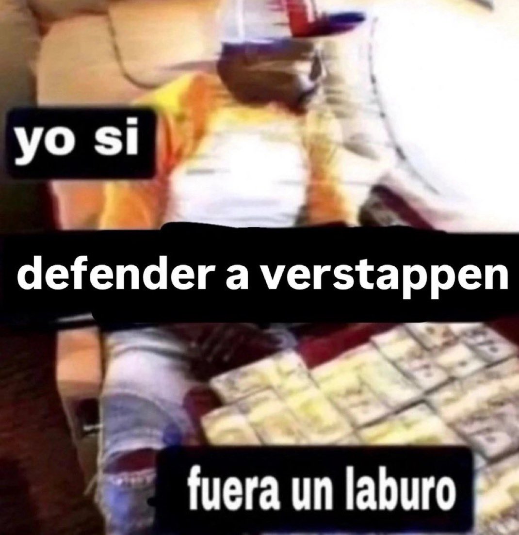 verstappennt's tweet photo. de mi gordo NADIE va a hablar https://t.co/SfFoGW5EKe