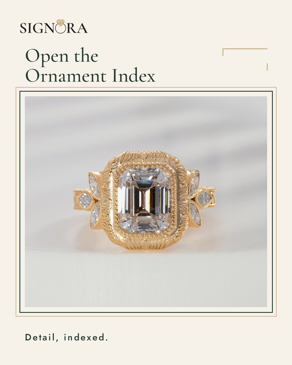 signorajewels's tweet photo. Individually crafted, expertly set. Discover your unique sparkle. Shop truly custom rings: [https://t.co/ENqT4sQdIw]
#labgrowndiamond, #jewelry, #EngagementForGEMINI , #customring, #goldring, #baguettestones, #signorajewels, #bespoke https://t.co/5BdbJRevOs