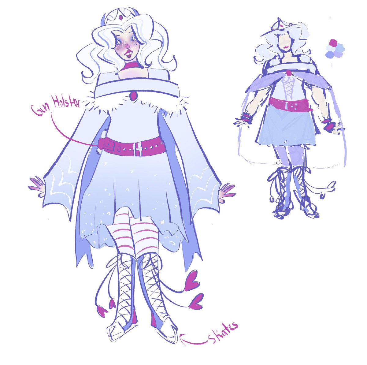 arliimint's tweet photo. Crystal Winter redesign #eah #EverAfterHigh https://t.co/Ix0V0cBasr