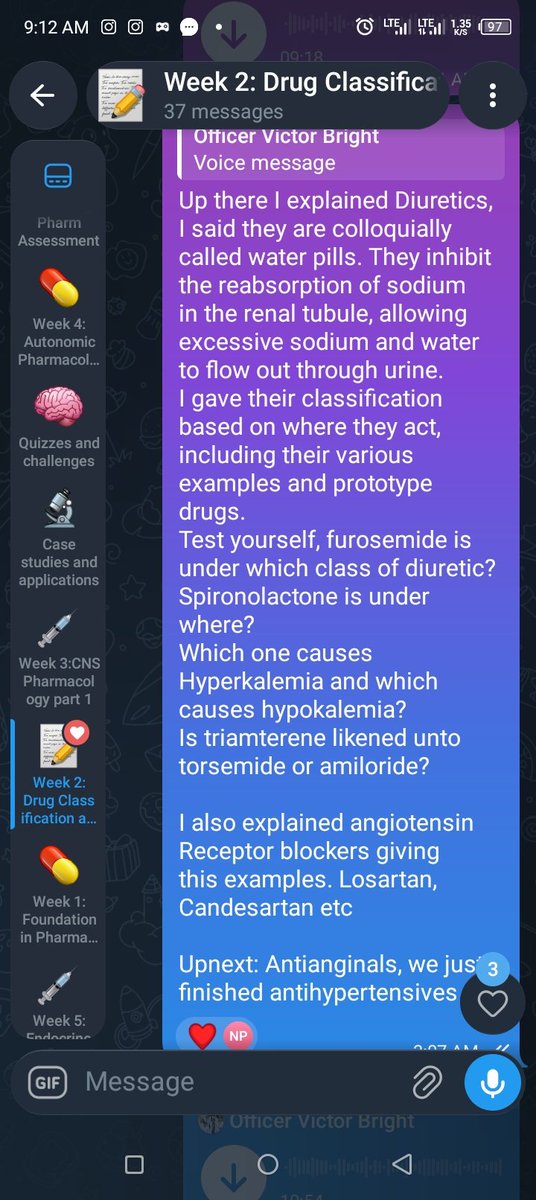 vicpharmmedia's tweet photo. Hello Medics in 400 level offering path and pharm. 
Pharmacology can be made easier with Vicpharm Academy. 
Admission into the 6 weeks pharmacology mastery class is ongoing for just 5000 Naira. 
It will help build your foundation in Pharmacology and guide you through the Course💊 https://t.co/jq1rMprQg7
