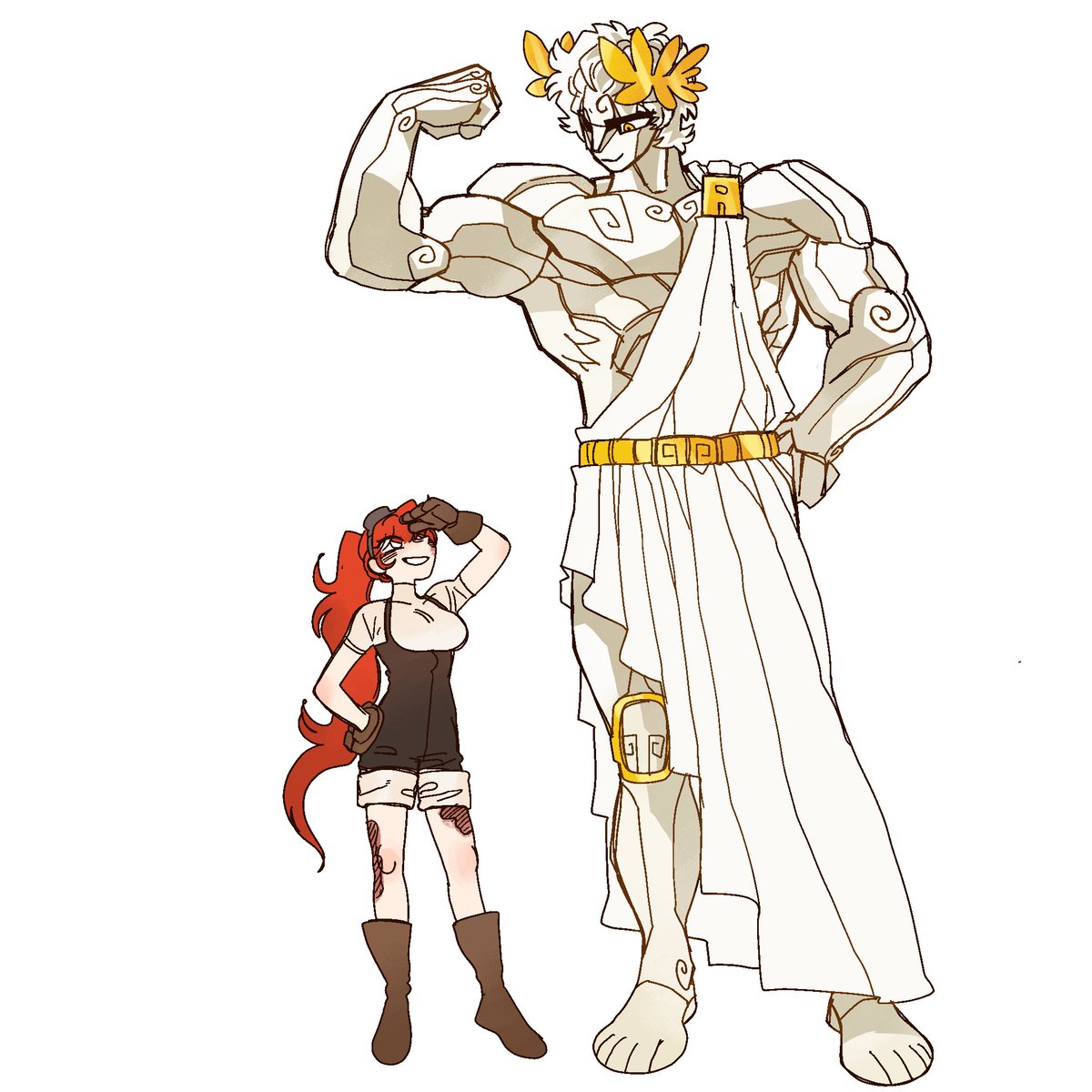 bison_pang's tweet photo. 주기적으로 붐업하는 움직이는 석상 &amp; 용암 정비공... https://t.co/nLkY773p3Q