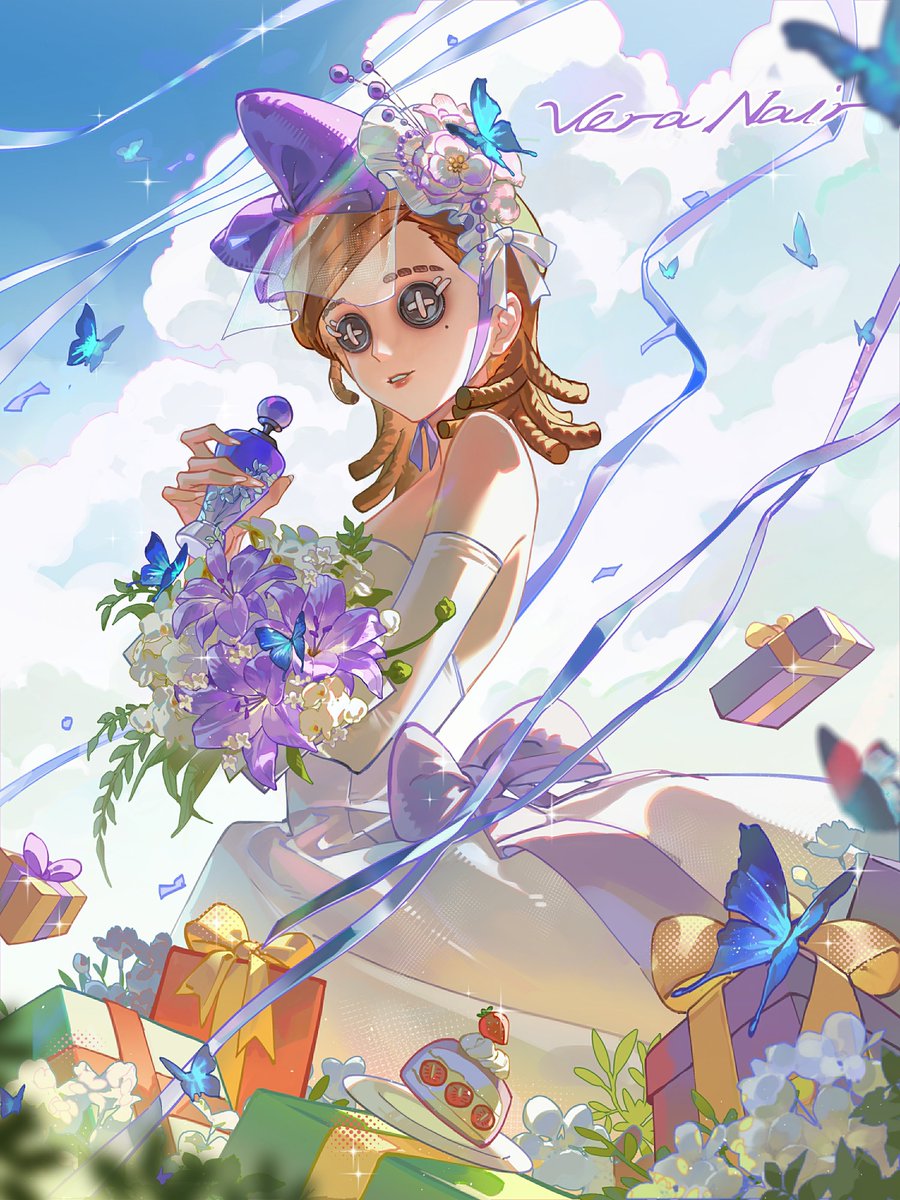 GameIdentityV's tweet photo. Dear Visitors,
Isn't this photo I took today simply beautiful?

Come, have a bite of cake. Breathe in the scent, and let it wash away the boundaries of reality. It is my birthday today, after all... I'll be expecting your wishes. 🎂

#IdentityV #Perfumer https://t.co/XsqPYgUkdC