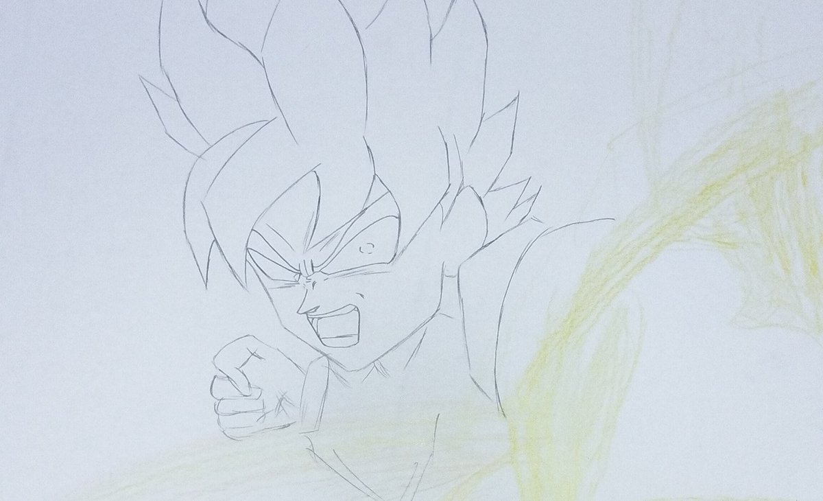DBhisin's tweet photo. 落描きの再掲
 #ドラゴンボール  #イラスト https://t.co/UyhhOkxxYy