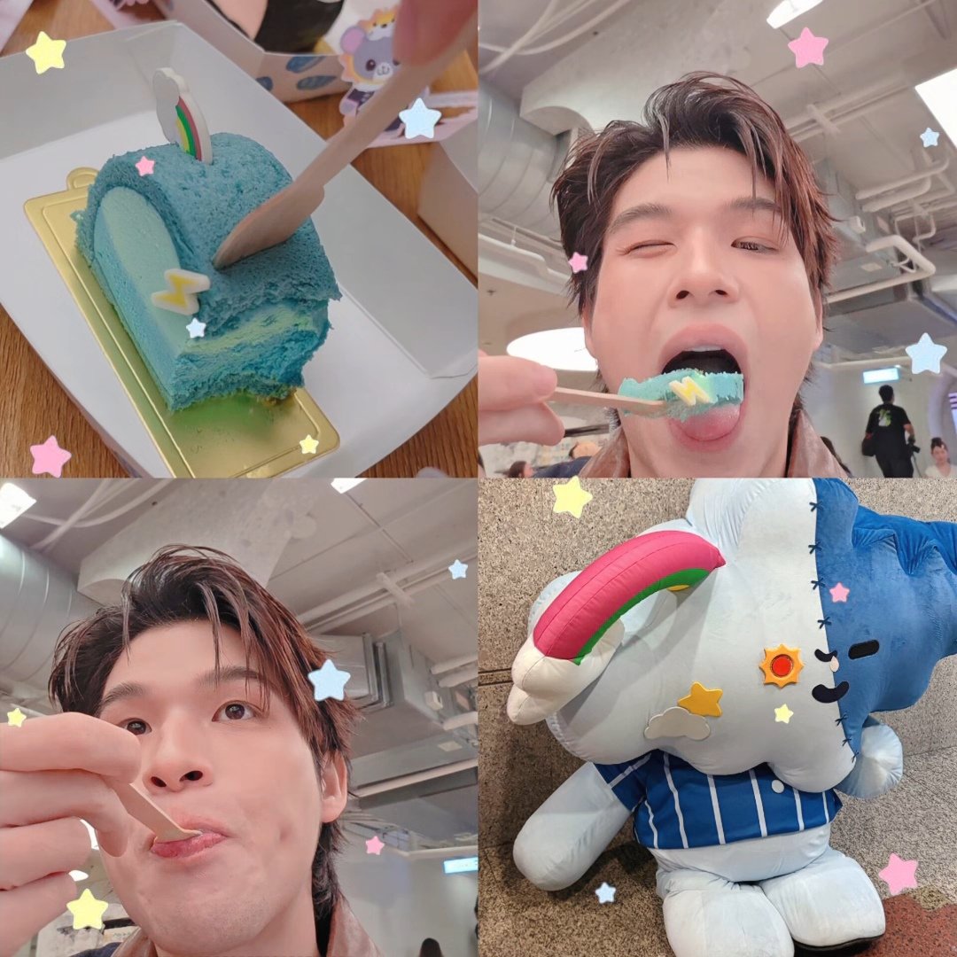 imnotskynani's tweet photo. ม่ายยยน้าาาา ฉะมายถูกป๊ากายงั้มกิมเนื้อไปแล้วว ㅠㅠ 🌩🌈🍰🍬(😋) https://t.co/bjBoLyVpHk