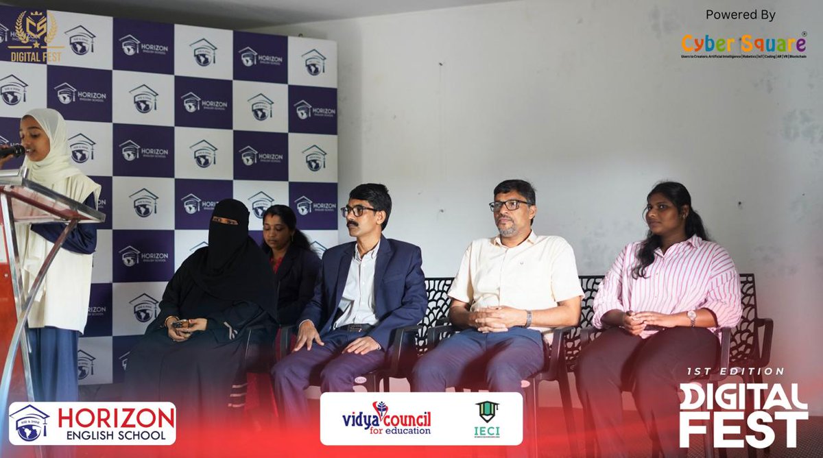 JoinCyberSquare's tweet photo. Innovation, creativity, and technology came together at the Digital Fest at Horizon English School, Kannur!

An exciting platform for young minds to explore, create, and showcase their digital skills.

#DigitalFest #CyberSquare #Kannur #YoungInnovators https://t.co/4UtaqWRelG