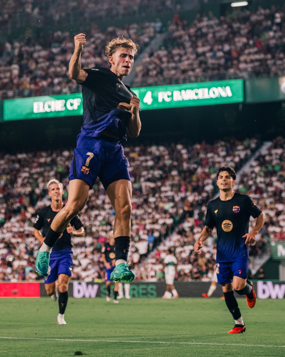 FCBarcelona's tweet photo. Ferminator is back. https://t.co/YC33Dsbbmx