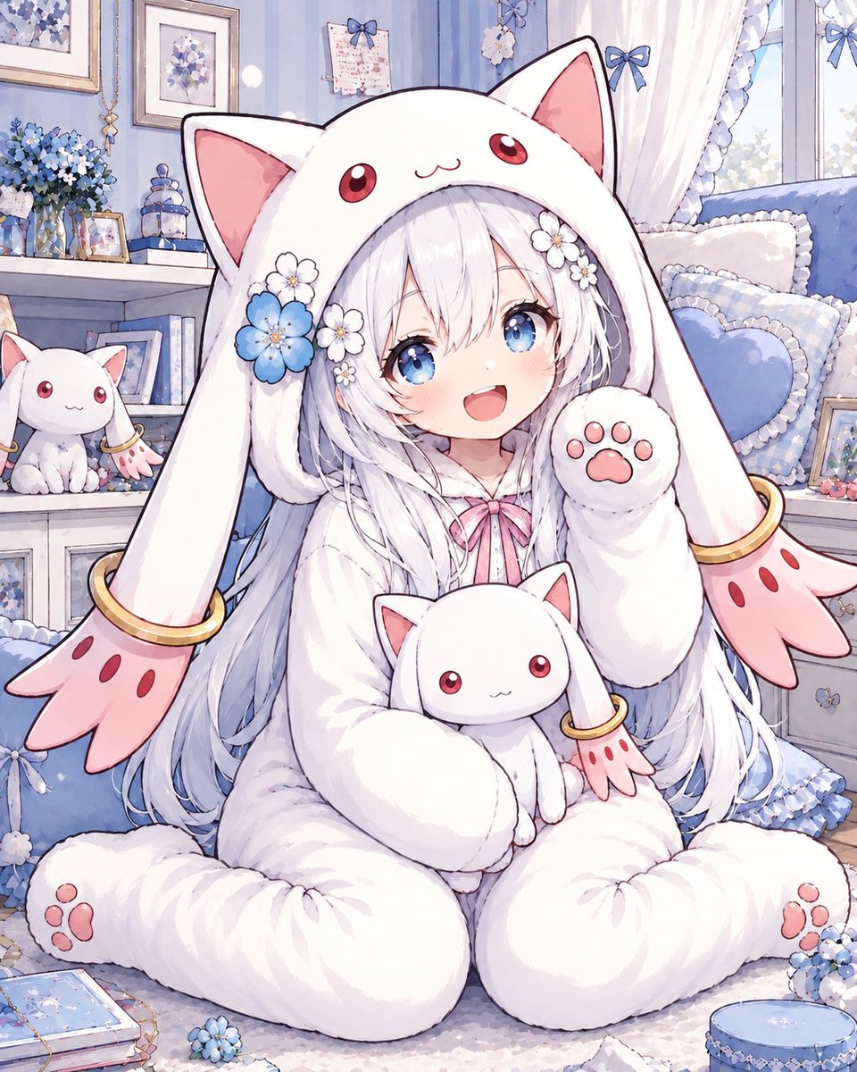 yoshi_na04's tweet photo. 僕と契約して魔法少女になってほしいんだ！

楽しみだなぁ、今週ですよ〜(*´﹀`*)ﾌﾌｯ♪ https://t.co/C9oCZBM1NP