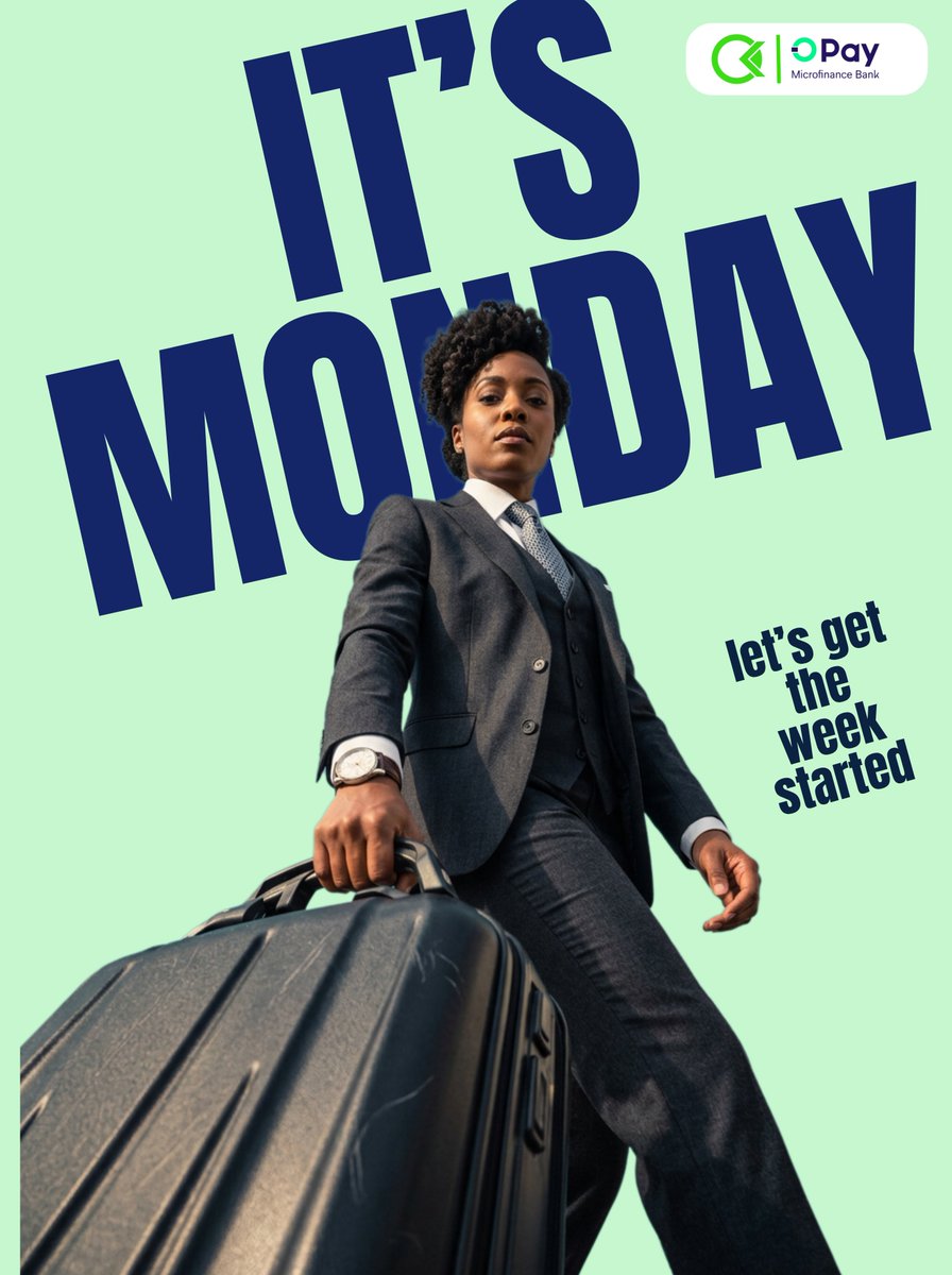 Okashnigeria's tweet photo. It's Monday Again! “Success” is the sum of small efforts repeated day-in and day-out. Activate your week with the financial support you need., Okash is here with sure loans when you need them. #Success #MondayMotivation #NewWeek #Okash #OPayMFB #FinancialSupport #SureLoans https://t.co/F6BxyhFnoj