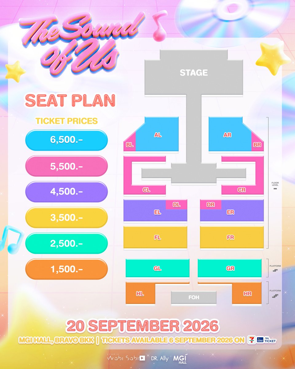 wabisabiTH's tweet photo. ‘The Sound of Us | BeverTonliew Fan Meeting’

💿 TICKETS ARE AVAILABLE
SUNDAY , SEPTEMBER 6 , 2026
- เคาน์เตอร์เซอร์วิสในร้าน 7-Eleven ทุกสาขา เวลา 12.00 น.
- เคาน์เตอร์เซอร์วิสในร้าน 7-Eleven ทุกสาขา และเว็บไซต์ ALLTicket >>https://t.co/oMO3qpBaTc เวลา 14.00 น. เป็นต้นไป
(หากบัตรถูกจำหน่ายหมดในรอบเคาน์เตอร์จะไม่มีการเปิดรอบเว็บไซต์)

💿 SHOWDATE
SUNDAY, SEPTEMBER 20 , 2026
MGI HALL | BRAVO BKK

#BeverTonliewFanmeeting
