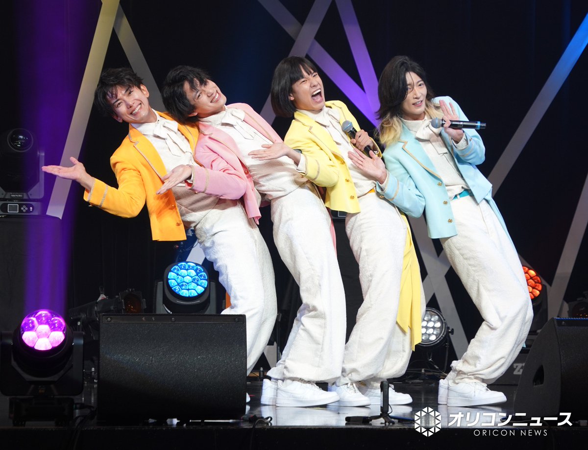 oricon's tweet photo. モナキ、今年の『紅白』出場望む理由💭
「純烈の白川さんと…」　
ブーム後も見据える👀✨️

https://t.co/Rrbuz57Luu https://t.co/UGnciHzLx1