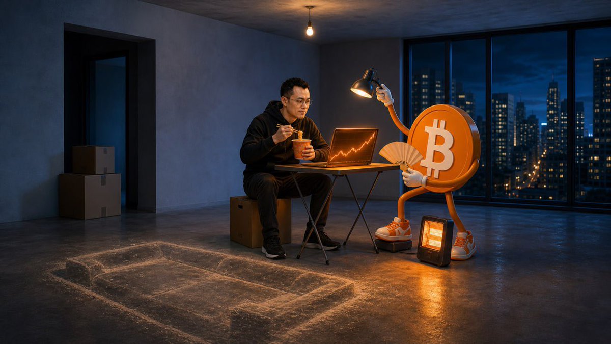 CZs_UNIT's tweet photo. The apartment is temporary. Bitcoin is forever. https://t.co/AbQGPosWd3
